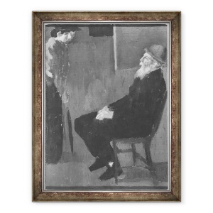 Tablou inramat - Maurice Denis - Pierre Auguste Renoir 1841-1919 si dra Beaudot, 60 x 80 cm