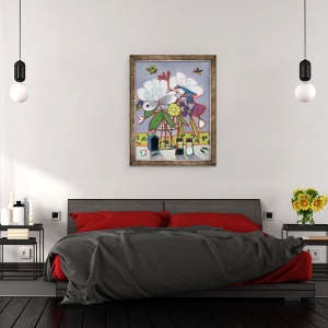 Tablou inramat - Megan Moore - Natura moarta cu Box Elder, 60 x 80 cm - Img 3
