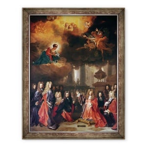 Tablou inramat - Nicolas de Largilliere - Ex-Voto, 60 x 80 cm