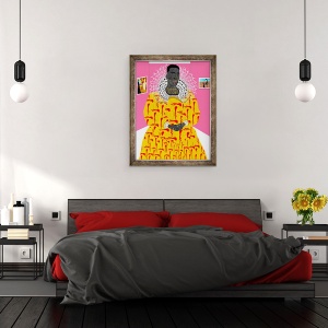 Tablou inramat - Osinachi - Am, 70 x 90 cm - Img 3