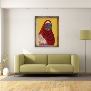 Tablou inramat - Osinachi - Chibok Girl, 60 x 80 cm - Img 2