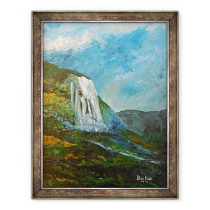 Tablou inramat - Patricia Brintle - Caskad lakay, 70 x 90 cm