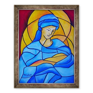 Tablou inramat - Patricia Brintle - Maria plina de har, 60 x 80 cm