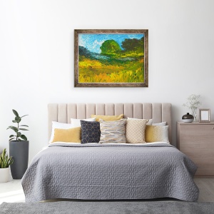 Tablou inramat - Patricia Brintle - Riviere de Bainet, 70 x 90 cm - Img 3