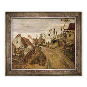 Tablou inramat - Paul Cezanne - Drumul satului, Auvers, 70 x 85 cm