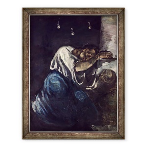 Tablou inramat - Paul Cezanne - La Madeleine sau La Douleur, 60 x 80 cm