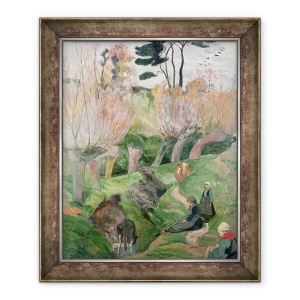 Tablou inramat - Paul Gauguin - Breton Landscape, 50 x 60 cm