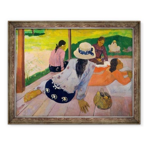 Tablou inramat - Paul Gauguin - Siesta, 70 x 90 cm