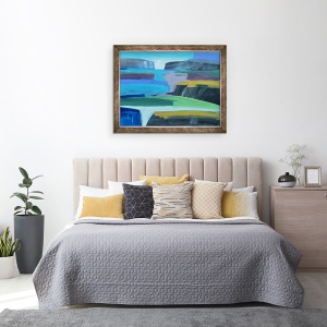 Tablou inramat - Paul Powis - Coasta, 70 x 90 cm - Img 3