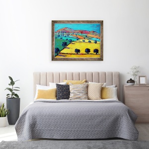 Tablou inramat - Paul Powis - Valea de Aur II, 70 x 90 cm - Img 3