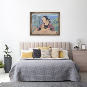 Tablou inramat - Paul Serusier - Broderia, 60 x 80 cm - Img 3
