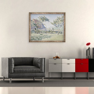 Tablou inramat - Paul Signac - Comblat-le-Chateau, Lunca, Opus 161, 50 x 60 cm - Img 2