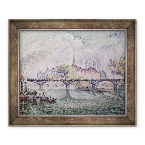 Tablou inramat - Paul Signac - Ile de la Cite, Paris, 70 x 85 cm