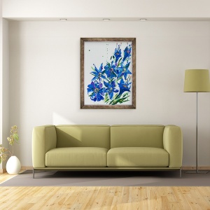 Tablou inramat - Penny Warden - Floare III, 60 x 80 cm - Img 2
