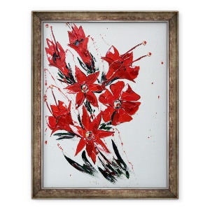Tablou inramat - Penny Warden - Floare VI, 60 x 80 cm