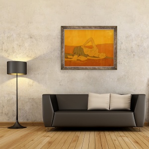 Tablou inramat - Peter McClure - BEREFT 1970 ANGLIA, 60 x 80 cm - Img 2