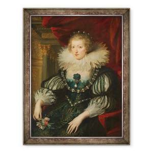 Tablou inramat - Peter Paul Rubens - Anne de Austria, 60 x 80 cm