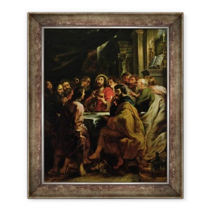 Tablou inramat - Peter Paul Rubens - Cina cea de Taina II, 70 x 85 cm