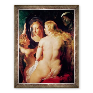 Tablou inramat - Peter Paul Rubens - Toaleta lui Venus, 70 x 90 cm