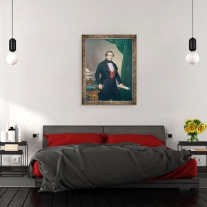 Tablou inramat - Philipp Steidler - Joseph Lanner 1801-43 Compozitor si creator al valsului vienez modern, 60 x 80 cm - Img 3