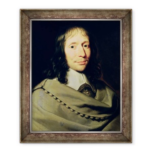 Tablou inramat - Philippe de Champaigne - Blaise Pascal 1623-62, 50 x 60 cm