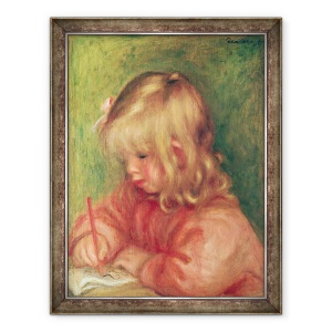 Tablou inramat - Pierre Auguste Renoir - Desen pentru copii, 70 x 90 cm