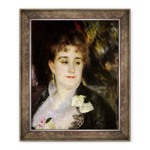 Tablou inramat - Pierre Auguste Renoir - Doamna Georges Charpentier 1848-1904, 70 x 85 cm