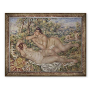 Tablou inramat - Pierre Auguste Renoir - La scaldat II, 70 x 90 cm
