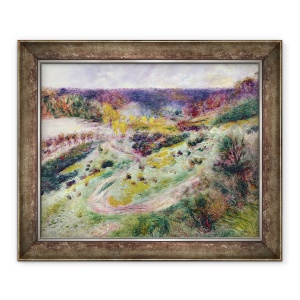 Tablou inramat - Pierre Auguste Renoir - Peisaj la Warmemont, 70 x 85 cm