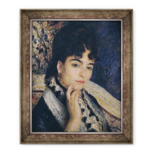 Tablou inramat - Pierre Auguste Renoir - Portretul Madame Alphonse Daudet 1844-1940 1876, 50 x 60 cm