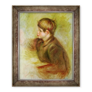 Tablou inramat - Pierre Auguste Renoir - Portretul Picturii Coco, 50 x 60 cm