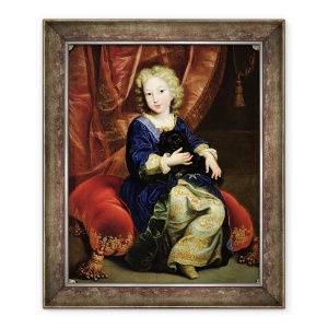 Tablou inramat - Pierre Mignard - Portret De Philippe de France 1683-1746 viitorul rege Filip al V-lea al Spaniei, 50 x 60 cm