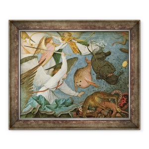 Tablou inramat - Pieter Bruegel the Elder - Caderea ingerilor rebeli II, 70 x 85 cm