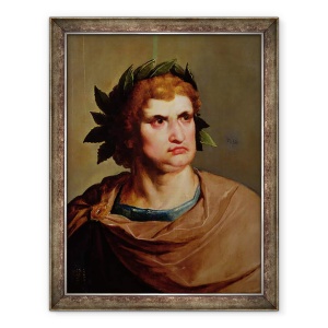 Tablou inramat - Pieter Fransz. de Grebber - imparatul Roman, 70 x 90 cm