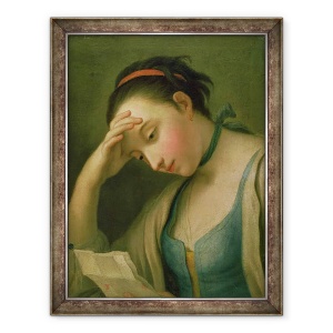 Tablou inramat - Pietro Antonio Rotari - Portretul unei femei, 60 x 80 cm