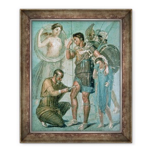 Tablou inramat - Roman - Aeneas ranit, 70 x 85 cm