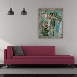 Tablou inramat - Roman - Aeneas ranit, 70 x 85 cm - Img 2