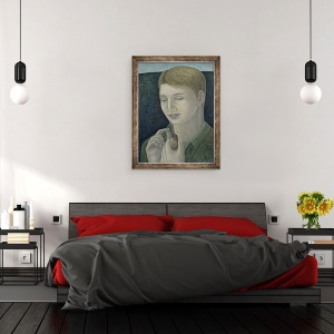 Tablou inramat - Ruth Addinall - Tanarul Francisc, 60 x 80 cm - Img 3
