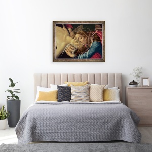 Tablou inramat - Sandro Botticelli - Plangerile lui Hristos, 60 x 80 cm - Img 3