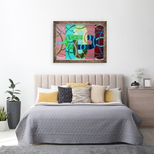 Tablou inramat - Sara Hayward - Abstract 17, 70 x 90 cAbstract - Img 3