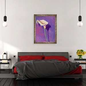 Tablou inramat - Sara Hayward - Crin Arum, 60 x 80 cm - Img 3