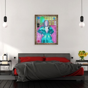 Tablou inramat - Sara Hayward - Elle 6, 70 x 90 cm - Img 3