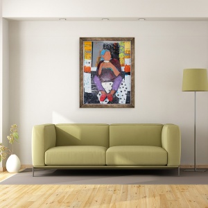 Tablou inramat - Sara Hayward - Elle II, 60 x 80 cm - Img 2