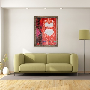 Tablou inramat - Sara Hayward - Elle III, 60 x 80 cm - Img 2