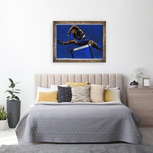 Tablou inramat - Sara Hayward - Hurdler, 70 x 90 cm - Img 3