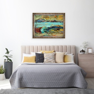Tablou inramat - Sara Hayward - Mareea scazuta, 70 x 90 cm - Img 3