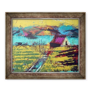 Tablou inramat - Sara Hayward - Retreat Iona, 50 x 60 cm