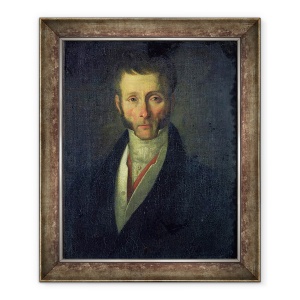 Tablou inramat - Scoala Franceza - Portretul Lui Joseph Fouche 1759-1820 Duce de Otranto, 70 x 85 cm