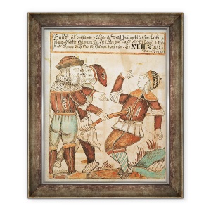 Tablou inramat - Scoala Islandeza - Ny Kgl Saml 1867.4, 70 x 85 cm