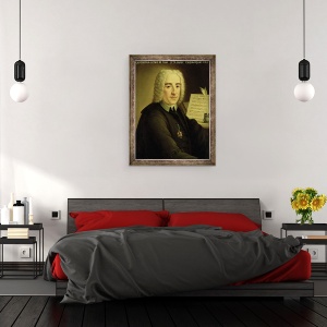 Tablou inramat - Scoala Italiana - Alessandro Scarlatti 1660-1725, 60 x 80 cm - Img 3